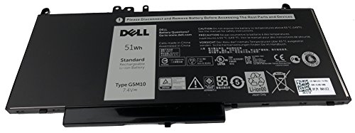 6MT4T Genuine Dell Laptop Battery for Dell Latitude E5470 and E5570 - TYPE 6MT4T 7.6V 62WH