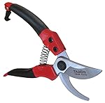 TABOR TOOLS S821 Professional Sharp Bypass Pruning Shears, Makes Clean Cuts, Great for S+M Size Hands. Secateurs, Hand Pruner, Garden Shears, Clippers for the Garden with Shock Absorbing Spring.