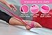 Stretch Band for Ballet and Gymnastics - Kids and Adults - Stretching Band for Dance, Flexibility, Cheerleading, Ice Skating, Yoga, Pilates + Exercise Booklet (Pink)