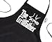 Bang Tidy Clothing BBQ Apron Funny Grill Aprons for Men The Grillfather Men’s Grilling Gifts Black