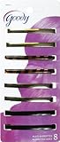 Goody Classics Hair Barrette Stay Tight, Patterned, 8 Count (Pack of 3)