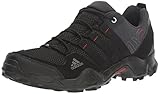 adidas Outdoor Men's Ax2 Hiking Shoe, Dark Shale/Black/Light Scarlet, 9 M US