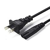 [UL Listed] Power Cord Wall Cable for Sony Hisense Insignia JVC Sharp TCL Toshiba Samsung Vizio LG LCD LED TV