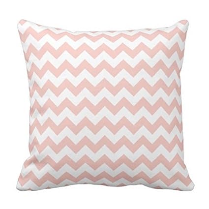 Amazon Com Blush Pink Chevron Throw Pillow Case 2020 Home Kitchen