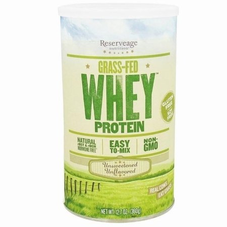 Grass-Fed Whey Protein Unsweetened 12.7 oz Pwdr