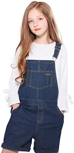 girls denim jumpers