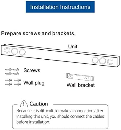 lg nb3520a wall mount bracket