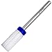 Beauticom Pana Professional USA Ceramic White Small Barrel Bit Nail Drill (Grit: MEDIUM) 3/32
