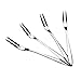 Stainless Steel Fruit Fork 4 Pack Bonus Watermelon Slicer Corer - Made of Premium Food-Class Steel - Perfect Accompaniment To Any Kitchen