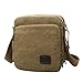 Birthday Gifts for Women, Urmiss Canvas Small Messenger Bag Casual Shoulder Bag Travel Organizer Bag Multi-pocket Purse Handbag Crossbody Purse Bags