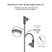 ANSEIP 90 Degree iPhone Cable 6ft 3Pack Right Angle lightning Cable USB Charger Cords Fast Charging and Data Sync for iPhone7/7 Plus iPhone6 /6s (Grey)