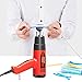 Heat Gun Variable Temperature, Amtake 1800W Hot Air Gun 120°F - 1020°F (50℃~550℃) with 2 Fan Speed, 4 Nozzle Attachments for Crafts, Heat shrink tubing, Stripping Paint, Welding