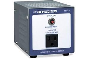 CAI - B&K PRECISION B&K Precision 150VA Isolation Transformer, Input Voltage: 120VAC, Output Voltage: 117 to 124VAC