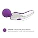 loverbeby Cordless Waterproof Rechargeable Wand Massager Extreme Power Vibration Handheld Massage 9X Multi-Speed (Purple)