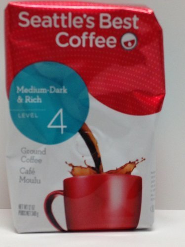 Seattle's Best Coffee Level 4 Medium-Dark & Rich Ground Coffee (4-Pack) by Seattle's Best Coffee