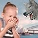Tecesy Wolf Hand Puppet Toys, Soft Rubber Realistic Wolf Head, Role Play Toy for Kids