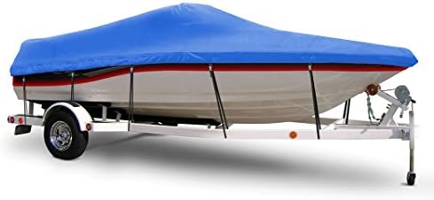WINDSTORM by Eevelle Boat Covers for V Hull Runabout, 24-Feet 6-Inch Length up to 102-Inch Width Inboard, Royal