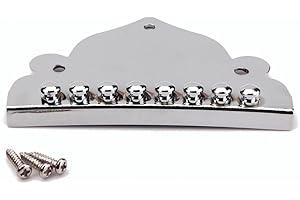 Milisten Chrome Triangle Plated Mandocello Tailpiece String Mandolin Tailpiece for Guitar Maker Mandolin Part Replacement