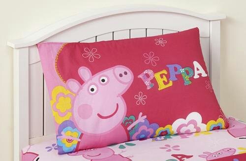 peppa pig pillowcase