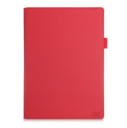 Lenovo Yoga Tablet 2 Pro 13.3 inch Case Cover, FYY Premium Detachable PU Leather Case Stand Cover with Velcro Hand Strap and Card Slots for Lenovo Yoga Tablet 2 Pro 13.3 Red (With Auto Wake/Sleep)