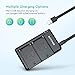 RAVPower NP-F550 Dual Slot Battery Charger, Compatible with Sony NP F970, F750, F770, F960, F550, F530, F330, F570, CCD-SC55, TR516, TR716, TR818, TR910, TR917 Batteries and More