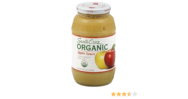 Amazon Com Santa Cruz Organic Apple Sauce 23 Ounce 12 Per Case Grocery Gourmet Food