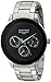 Armitron Men's 20/5165BKSV Multi-Function Dial Silver-Tone Bracelet Watch
