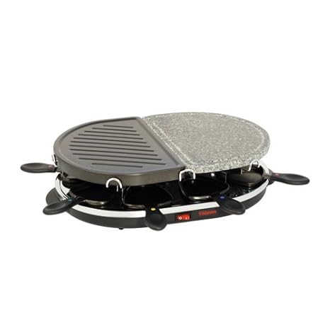 Tristar RA-2946 - Parrilla de piedra y gourmet en uno, para ocho personas: Amazon.es: Hogar