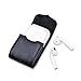 Buffway AirPods Case,Genuine Leather carrying cover case for apple airpods - Black