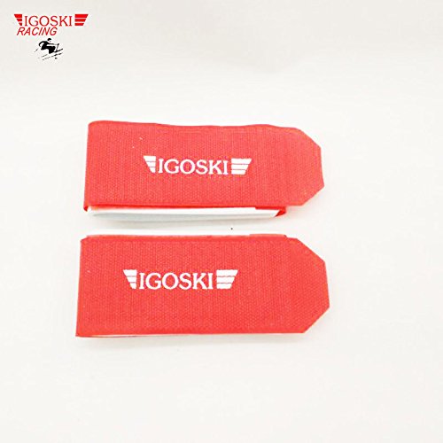 IGOSKI Ski snowboard cross country Ski Pole Carrier Strap (red)