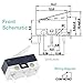 QTEATAK 25Pcs AC 1A 125V 3Pin SPDT Limit Micro Switch Long Hinge Lever for Arduino CYT1073