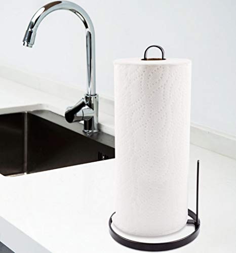 Neat-O Paper Towel Roll Holder Stand, Black