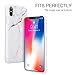 ESR Marble Slim Soft Case for iPhone X, Flexible TPU Marble Pattern Cover for Apple iPhone 5.8 inch (2017 Release only)(White Sierra)