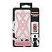 Cell Smartphone Phone Lanyard Strap, Universal Case Cover Holder Lanyard Necklace Wrist Strap With ID Card Slot For iPhone X 8 7 6S 6 Plus Galaxy S7 S6(Veiled Rose)