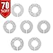 Baby Closet Dividers for Baby Clothes, 7X Unisex Baby Clothing Size from Newborn Infant to 24 Months, baby clothes dividers, Closet Organizer, Nursery Decor & Baby Gift (Geometric)