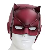 xcoser DD Matt Mask Helmet Props for Adult Halloween Costume PVC