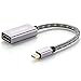 DUKABEL Mini DisplayPort to HDMI Adapter Converter, Aluminum Casing Thunderbolt to HDMI Adapter, Dongle-Style Mini dp to HDMI Cable Converter, Compatible for MacBook, Microsoft Surface, and More