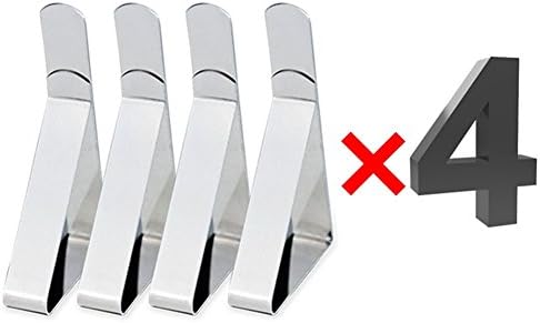16 Pcs Tablecloth Clips Stainless Steel Endurance for Table Cover Cloth Clamps Holders for Home/Party/Picnic