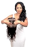 EVE HAIR Brazilian Virgin 100% Unprocessed Human Hair Extensions 360 Lace Frontal Closure (without Cap) with Adjustable Straps (12 Inches Body Wave Natural Color)