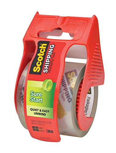 Scotch Sure Start Packaging Tape 6-Pack - Image 3
