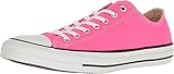 Converse Unisex Chuck Taylor All Star Low Top Pink Pow Sneakers - 7 B(M) US Women / 5 D(M) US Men