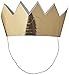 Mini Crowns 12 - Gold with Elastic Strap