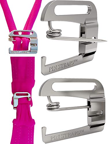 NO SEW, Metal Swimsuit Bra Hooks, Replacement Slide Pin Hooks (1/2 inch