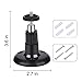 Shappy 3 Pack Security Wall Mount Indoor and Outdoor Mount Bracket Adjustable for Wyze Cam Pan 1080p Pan, Arlo Pro 2, Arlo Pro, Arlo, Arlo Cam and Other Compatible Models (Black)