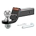 CURT 45034 Trailer Hitch Mount with 1-7/8-Inch Ball & Pin, Fits 2-Inch Receiver, 7,500 lbs, 2-In Drop
