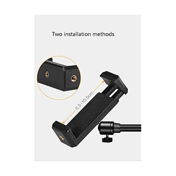 XYSQWZ Flexibles Telefonstativ Smartphone-stativ Leichtes Tischstativ Für iPhone/Samsung/Handy/Kamera/DSLR Come (Farbe… – Bild 7