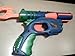 2003 Hasbro Nerf Tech Target Dart Tag Foam Dart Guns Blaster Toys Single Shot (Requires Darts for This Particular Dart Gun)(blue/green/orange Color Version)