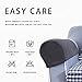 Hanhao Armrest Cover Ultra Thick and Soft Spandex Stretch Pixel Arm Cover for Recliners Sofas Chairs Loveseats Elastic Anti Slip Furniture Armrest Protector for Couch Set of 2 （Grey