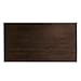Leick Home 10504 Laurent Two Drawer Coffee Table with Shelf, Chocolate Cherry