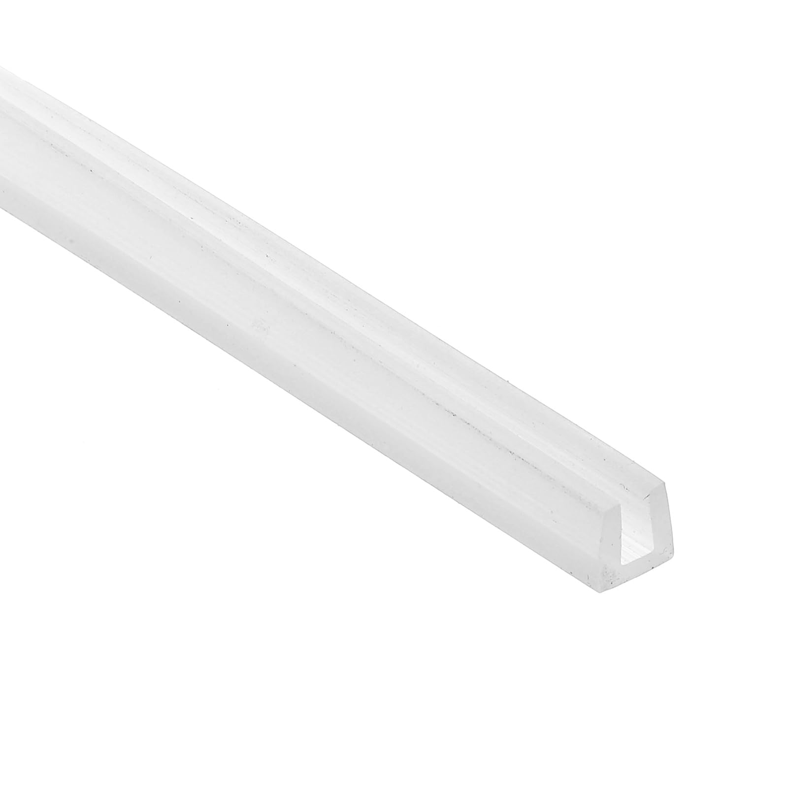 Photo 1 of PATIKIL U Channel Edging Trim, 8m Sheet Metal Edge Guard Protector Rubber Edge Trim Air Sealed Seal Strip for Panels Car Doors Steel Plates, 3mm Slot, Fits 2.5-3mm Edge, 8x2x7mm